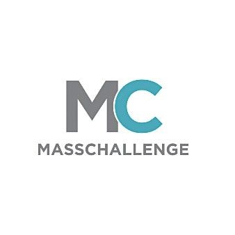 MassChallenge logo with 'MC' letters in grey and blue above the name.